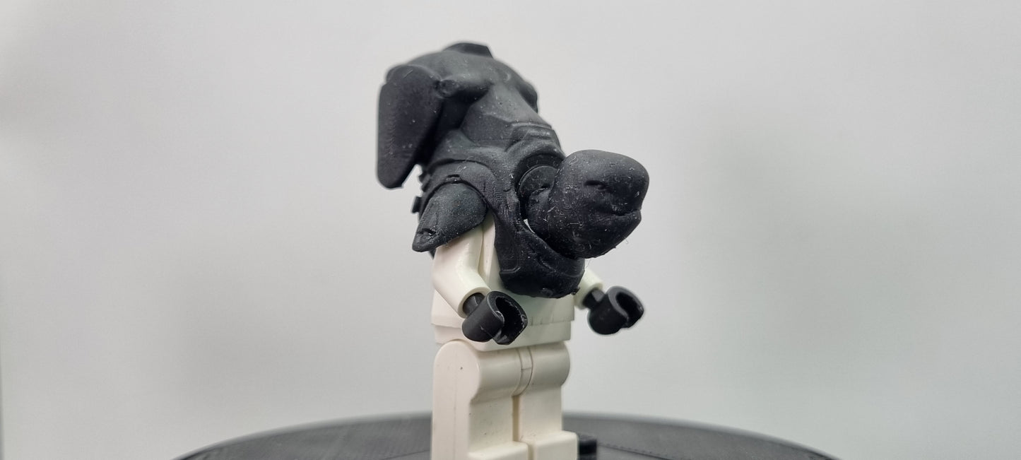 Building toy custom 3D printed fight for disc small aliens pack 3