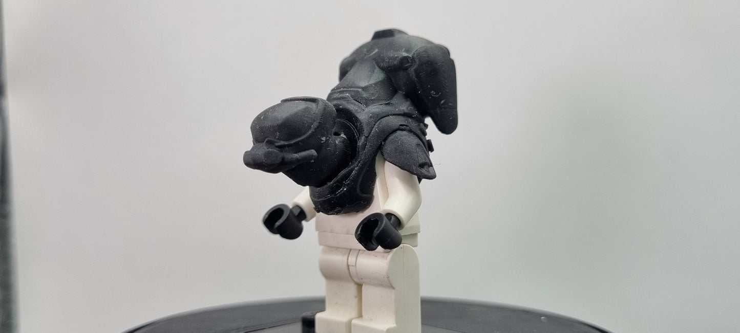 Building toy custom 3D printed fight for disc small aliens pack 3