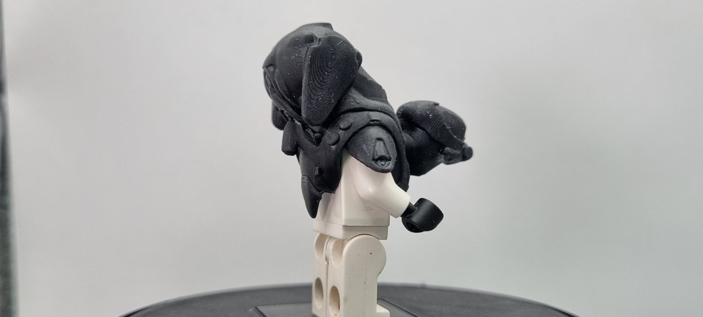 Building toy custom 3D printed fight for disc small aliens pack 3