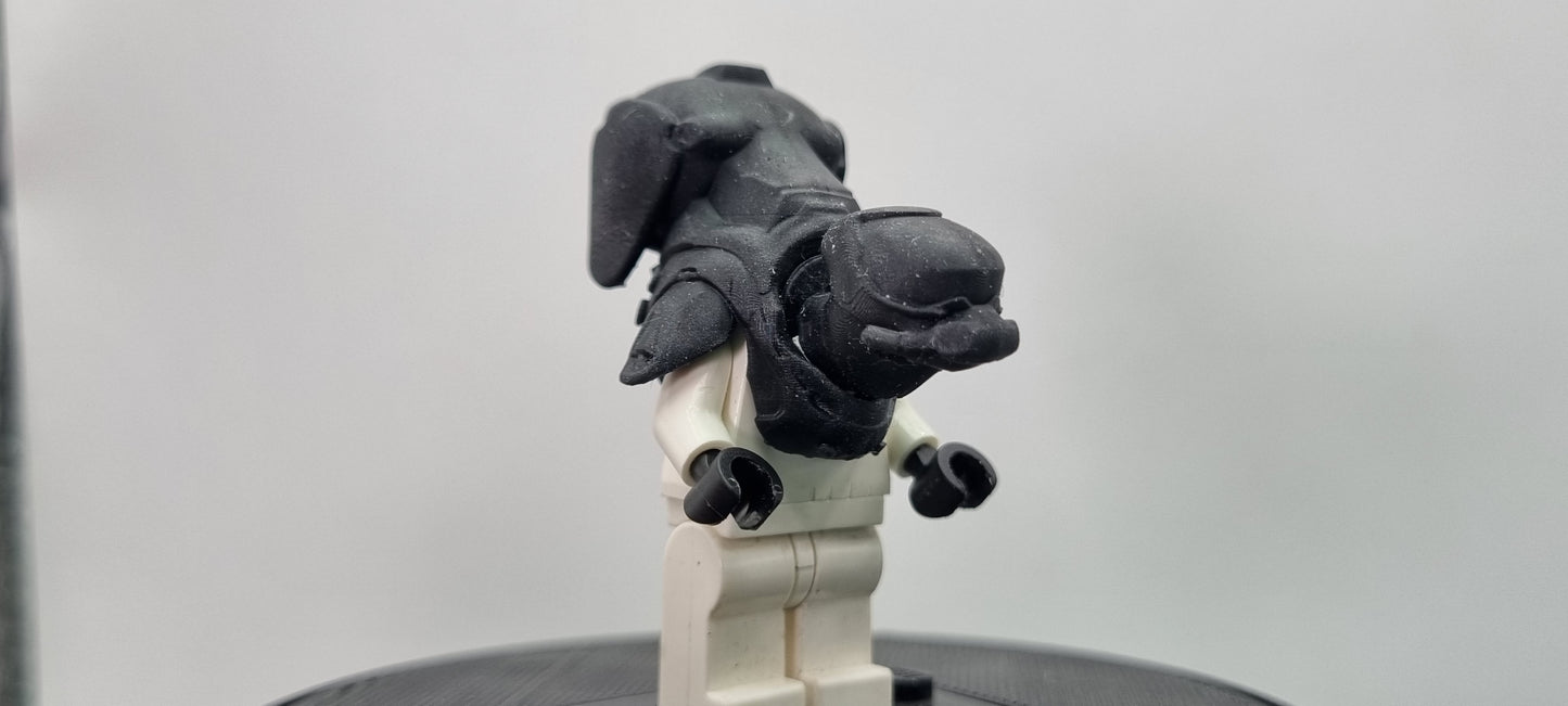 Building toy custom 3D printed fight for disc small aliens pack 3