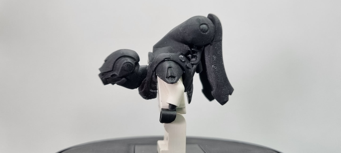 Building toy custom 3D printed fight for disc small aliens pack 2
