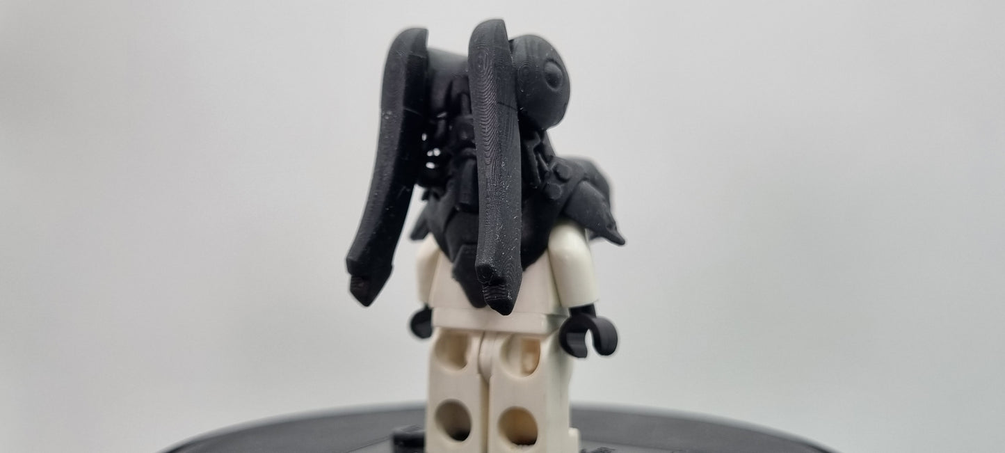 Building toy custom 3D printed fight for disc small aliens pack 2