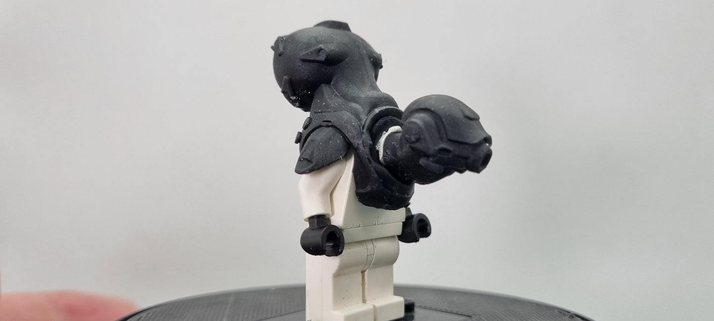 Building toy custom 3D printed fight for disc small aliens pack 1