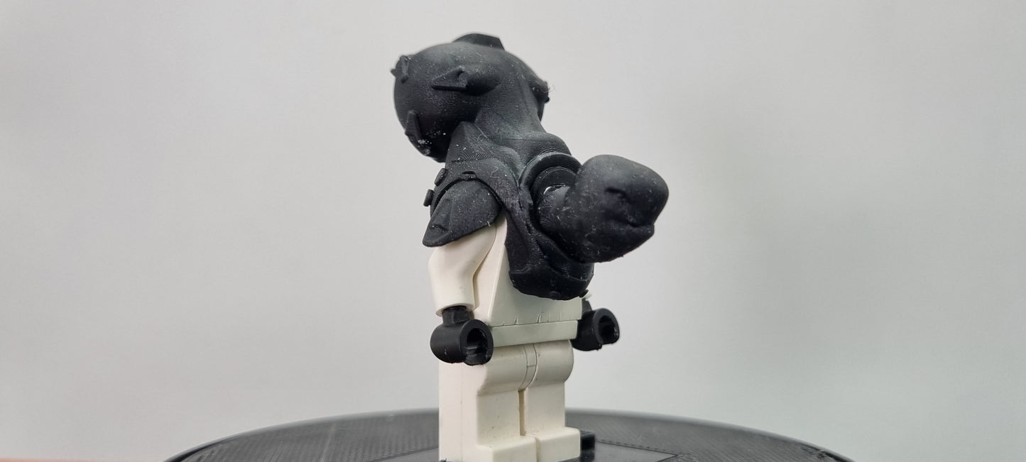 Building toy custom 3D printed fight for disc small aliens pack 1