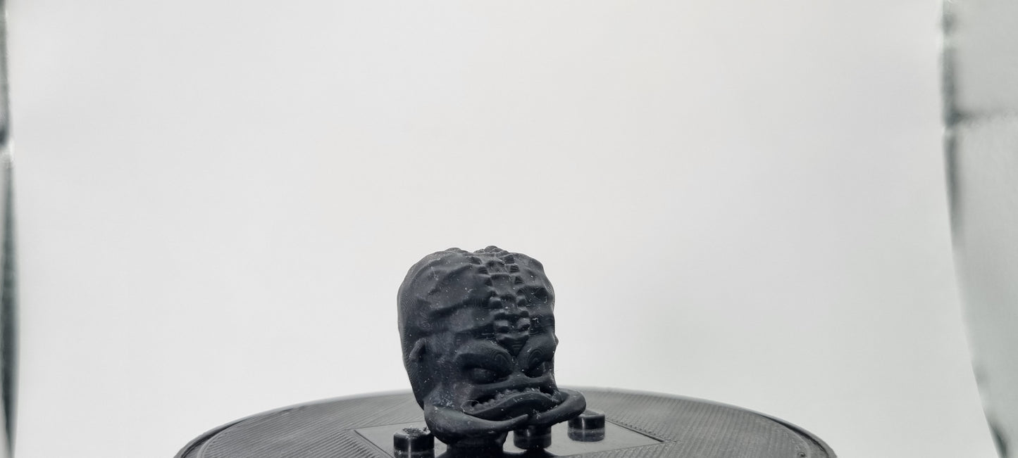 Building toy custom 3D printed tortoise alien head!