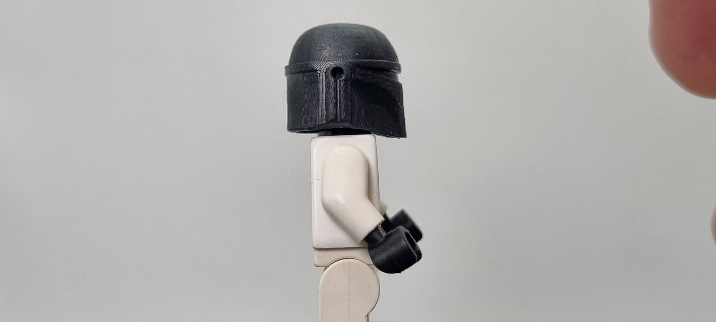 Building toy custom 3D printed galaxy wars normal bucket helmet!
