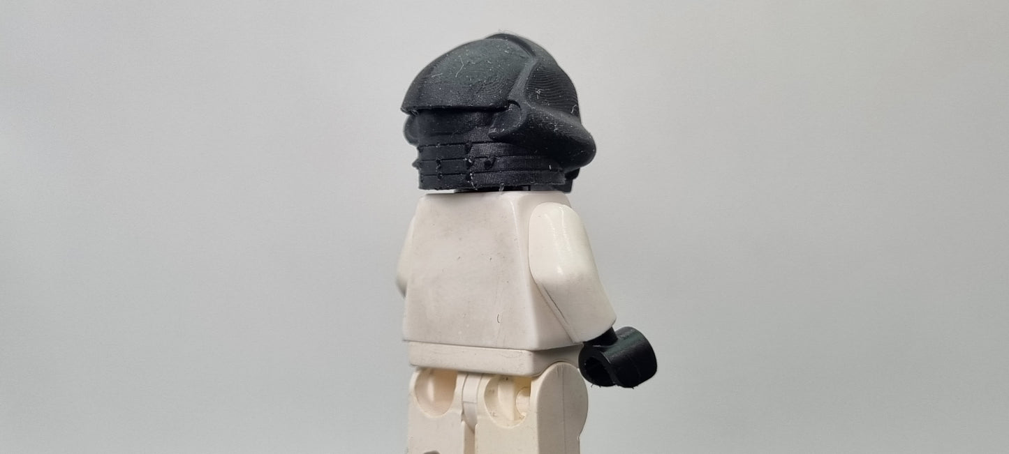 Building toy custom 3D printed galaxy wars classic good side helmet!