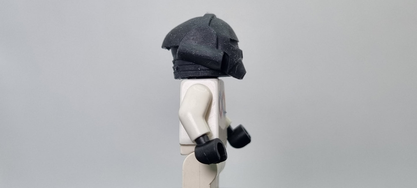 Building toy custom 3D printed galaxy wars classic good side helmet!
