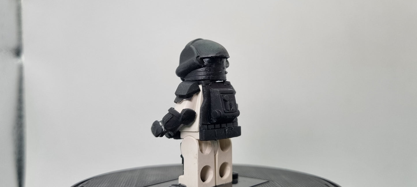 Building toy custom 3D printed galaxy wars classic good side armor set!