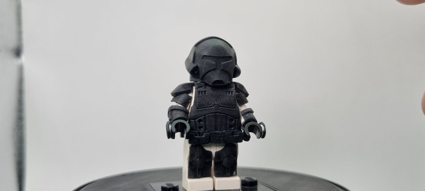 Building toy custom 3D printed galaxy wars classic good side armor set!