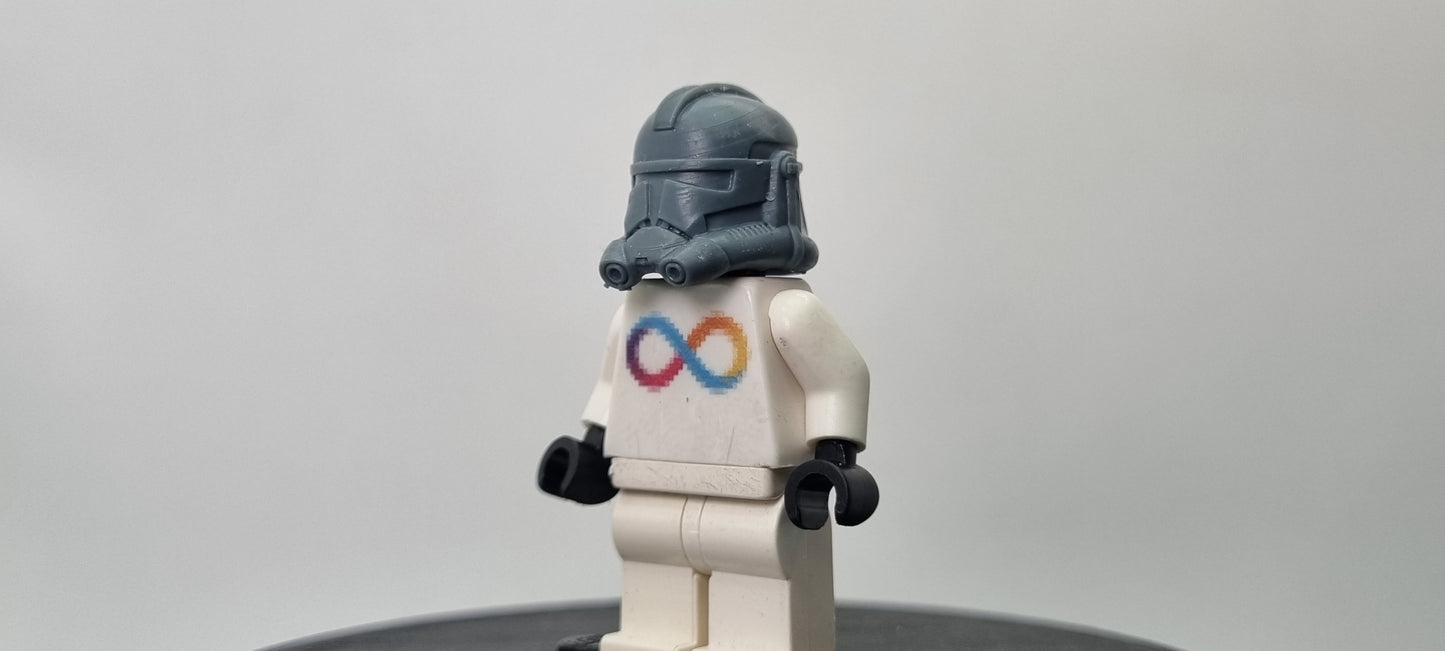 Building toy custom 3D printed galaxy wars second phase helmet! Printed in high resolution 12k!