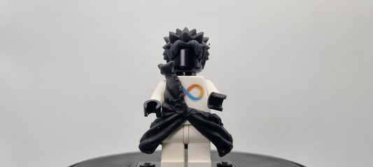 Building toy custom 3D printed ninja that is in pain!