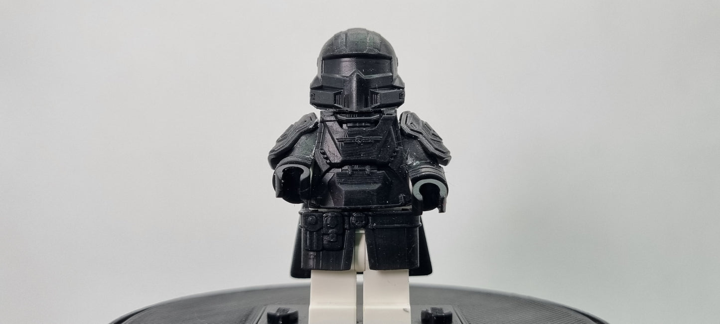 Building toy custom 3D printed democracy fighter!