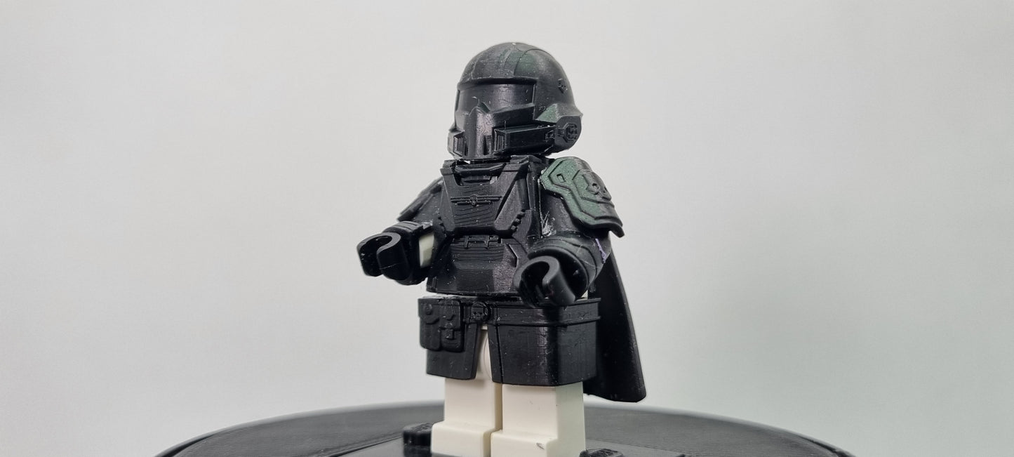 Building toy custom 3D printed democracy fighter!