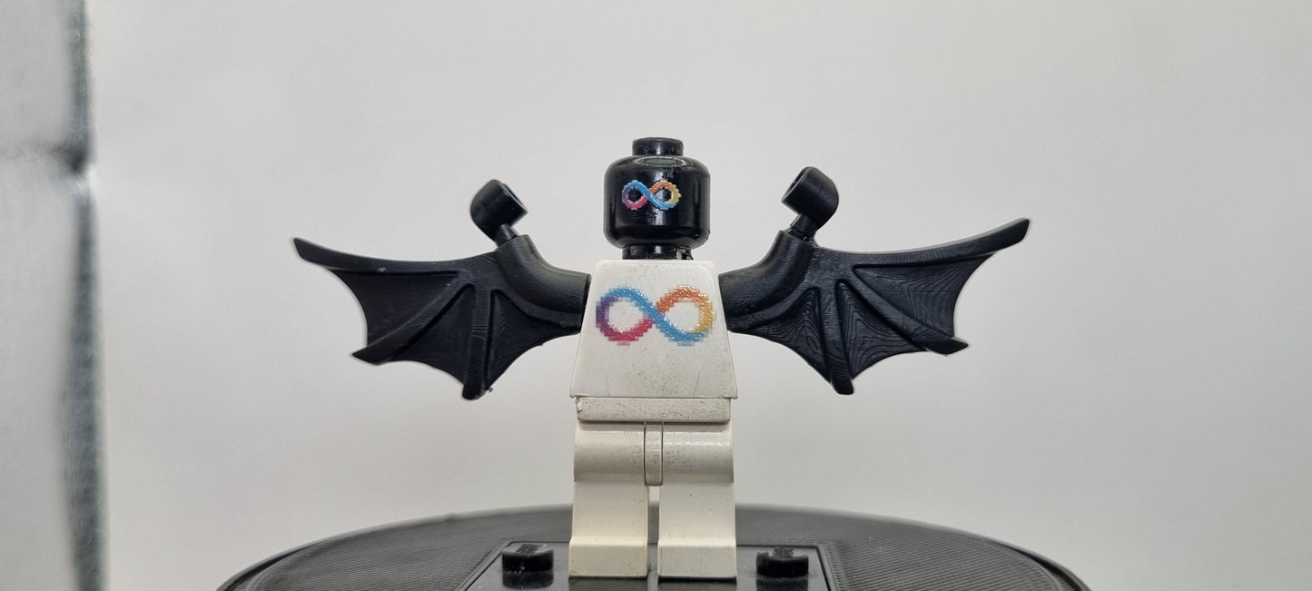 Building toy custom 3D printed dino wings!