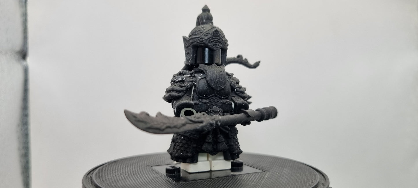 Building toy custom 3D printed Chinese warrior 4!