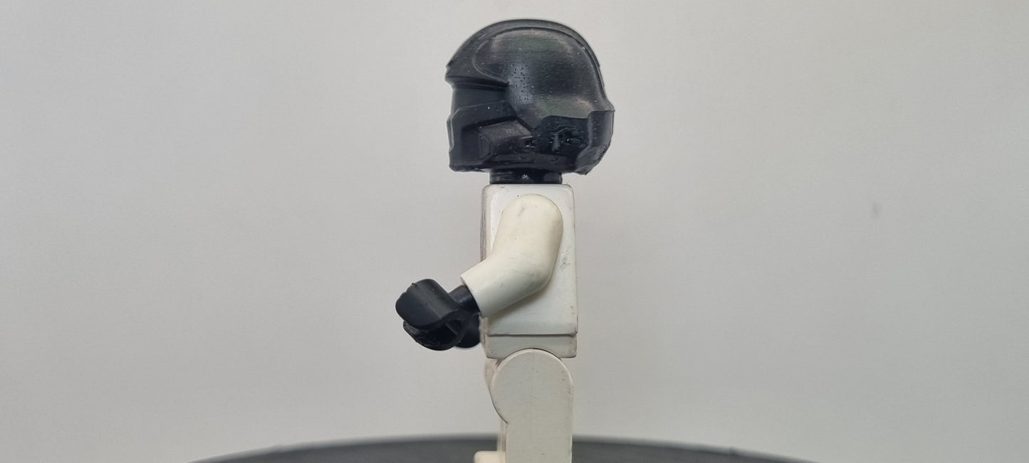 Building toy custom 3D printed democracy fighter helmet 2!