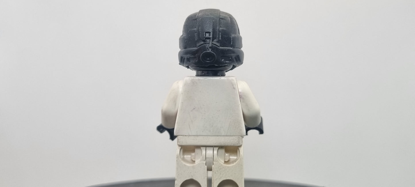 Building toy custom 3D printed democracy fighter helmet 1!