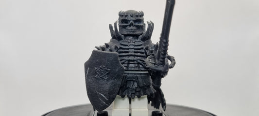 Building toy custom 3D printed skull warrior!