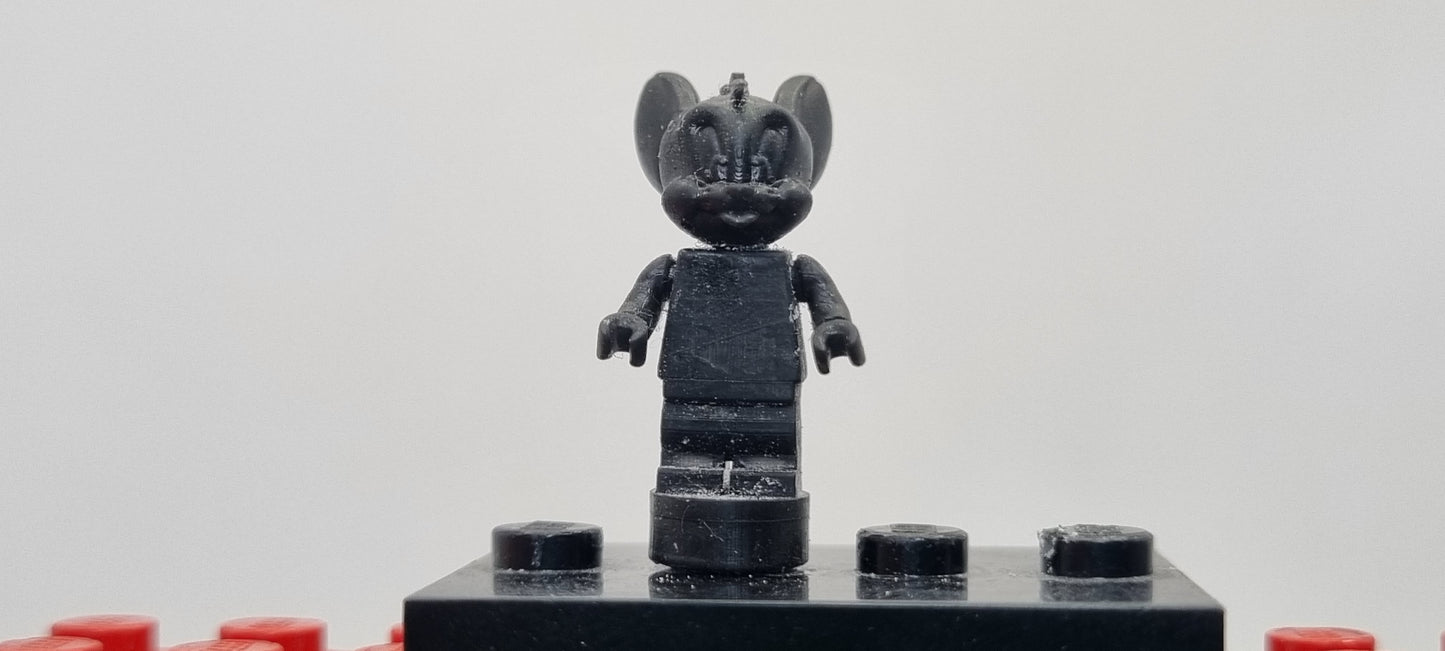 Building toy custom 3D printed cat and mouse set!