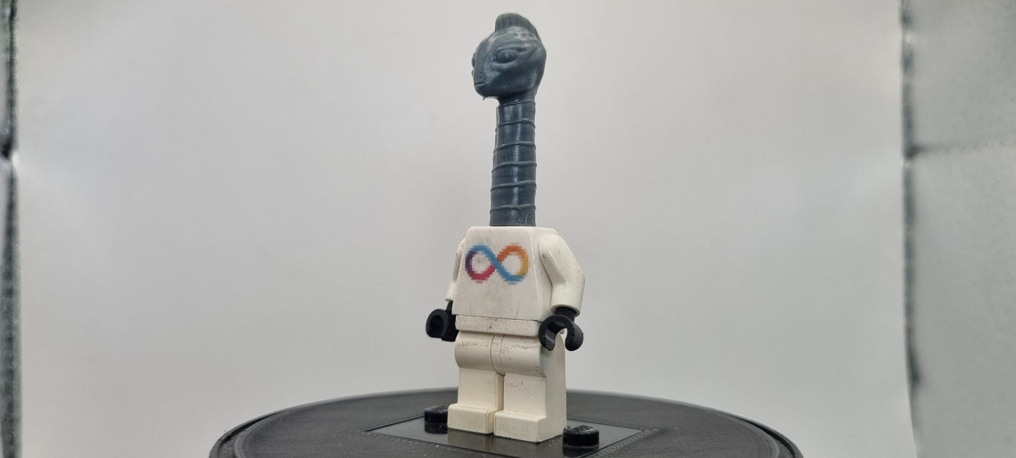 Building toy custom 3D printed galaxy wars long neck alien pack!