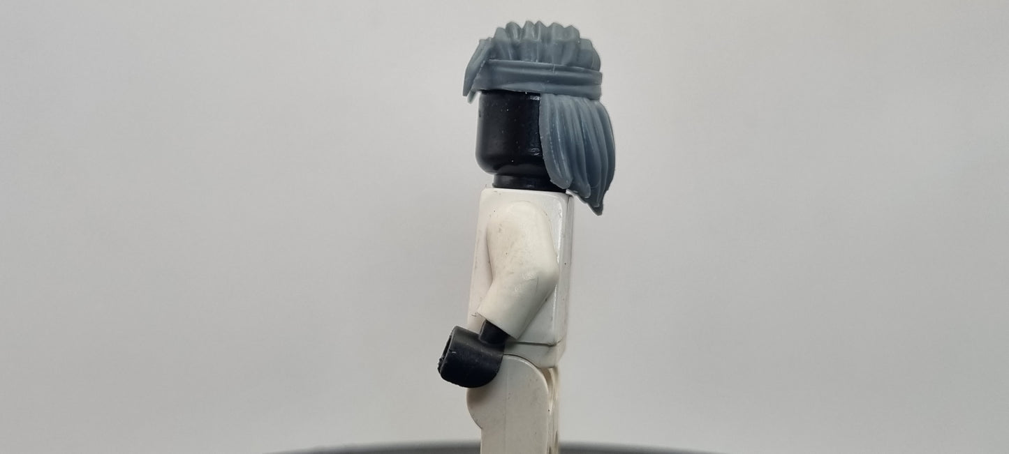 Building toy custom 3D printed galaxy wars hunting leader trooper of the 99th batch hairpiece!!