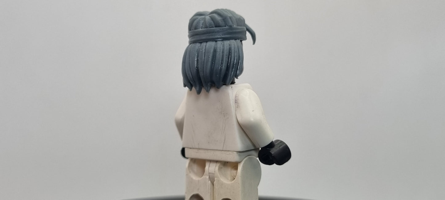 Building toy custom 3D printed galaxy wars hunting leader trooper of the 99th batch hairpiece!!