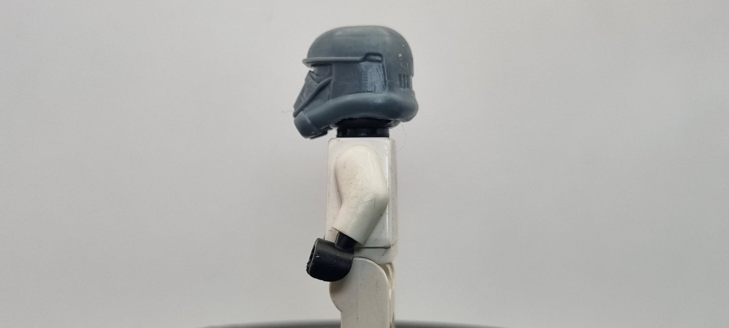 Building toy custom 3D printed galaxy wars dark trooper helmet!