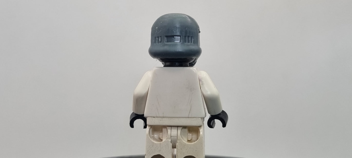 Building toy custom 3D printed galaxy wars dark trooper helmet!