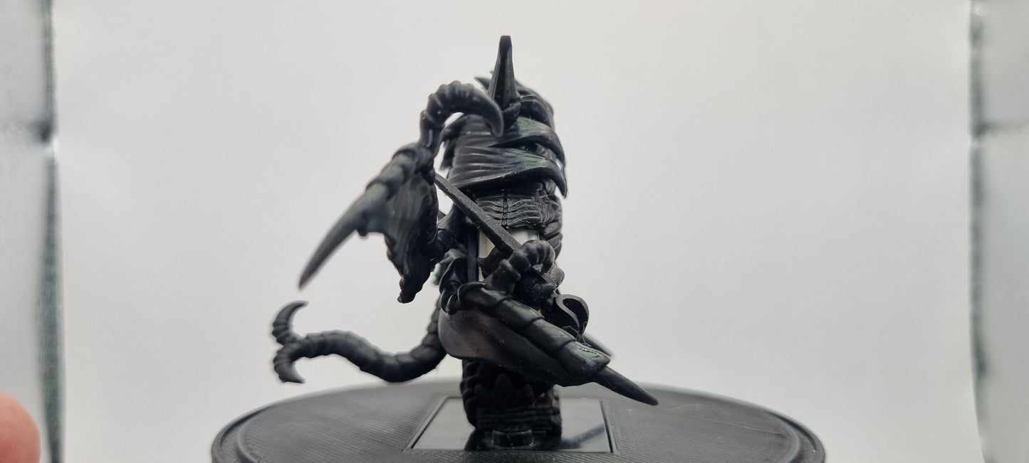 Building toy custom 3D printed lucifer that can cry demon form!