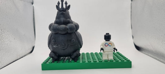 Building toy custom 3D printed knock off animals to catch sheep with a crown!