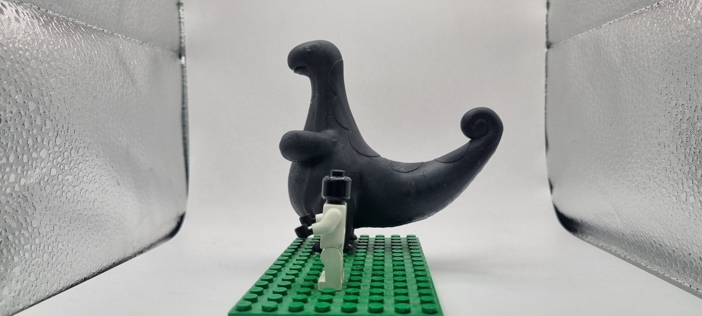 Building toy custom 3D printed knock of animal to catch dinosaur!