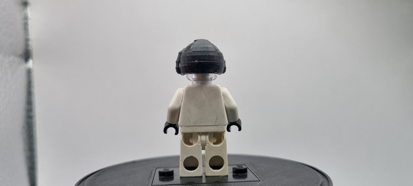 Building toy custom 3D printed superhero in wheelchair head device!