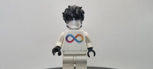 Building toy custom 3D printed the gamer one who controls shadows hair