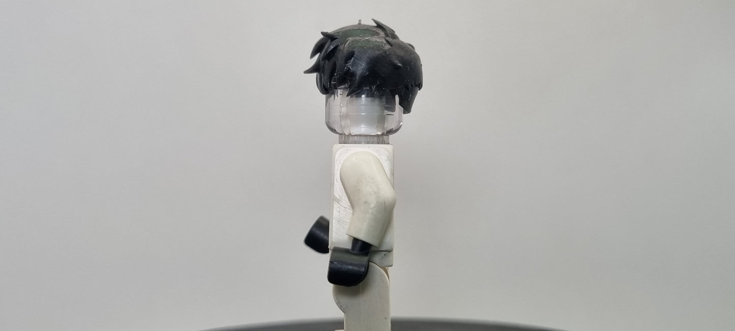 Building toy custom 3D printed the gamer one who controls shadows hair