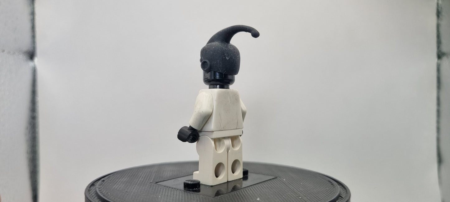 Building toy custom 3D printed dragon searcher alien