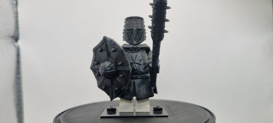 Building toy custom 3D printed medival warrior