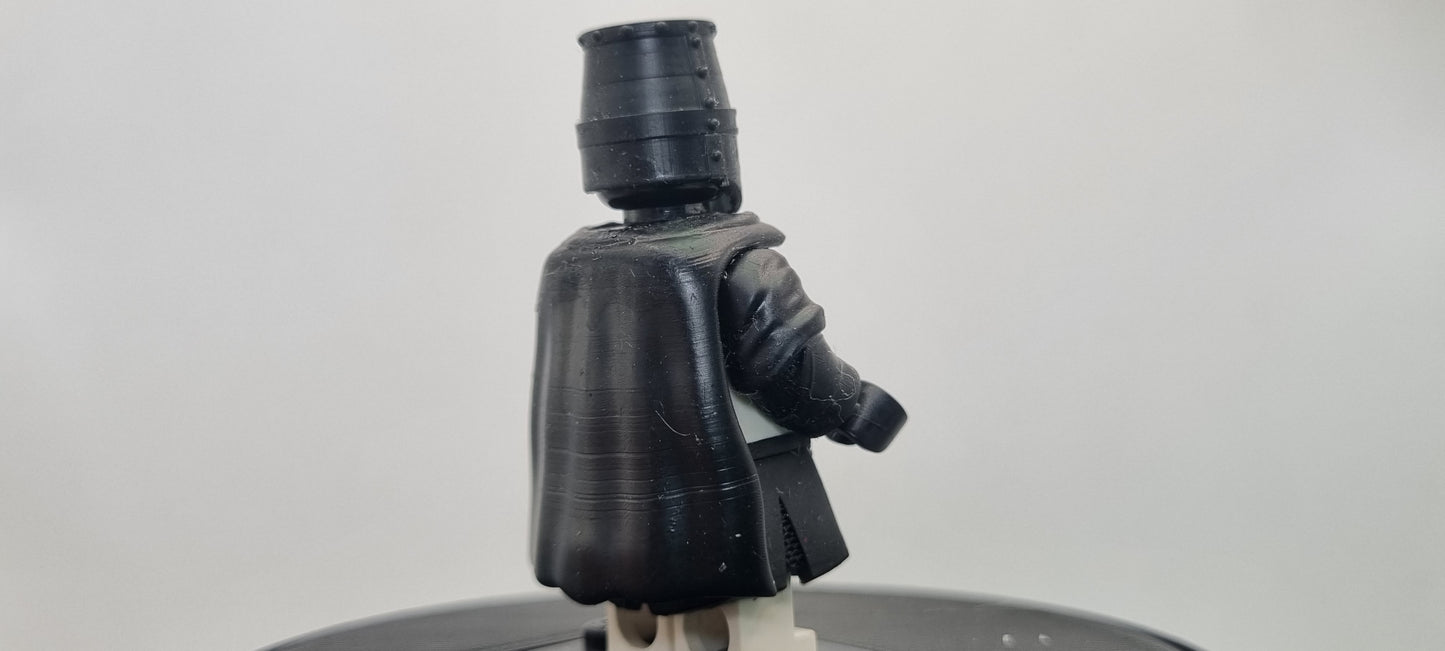 Building toy custom 3D printed medival warrior