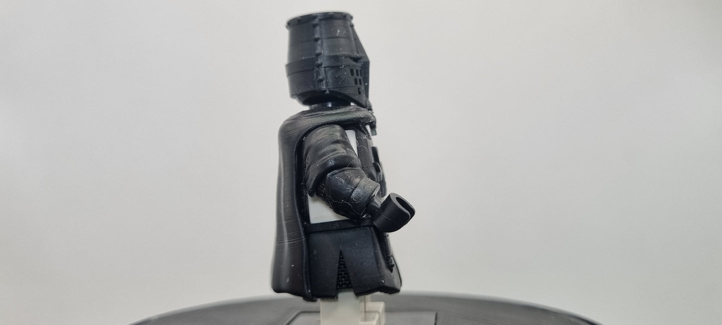 Building toy custom 3D printed medival warrior