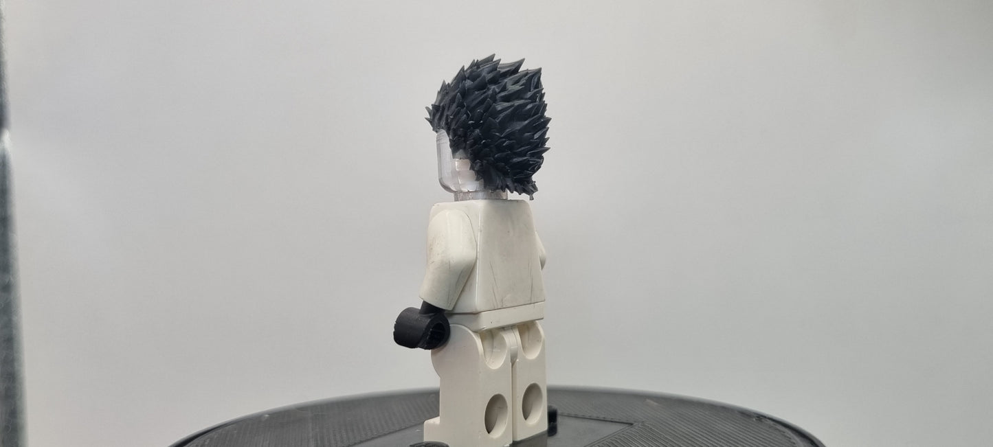 Building toy custom 3D printed sinlge punch master with brows