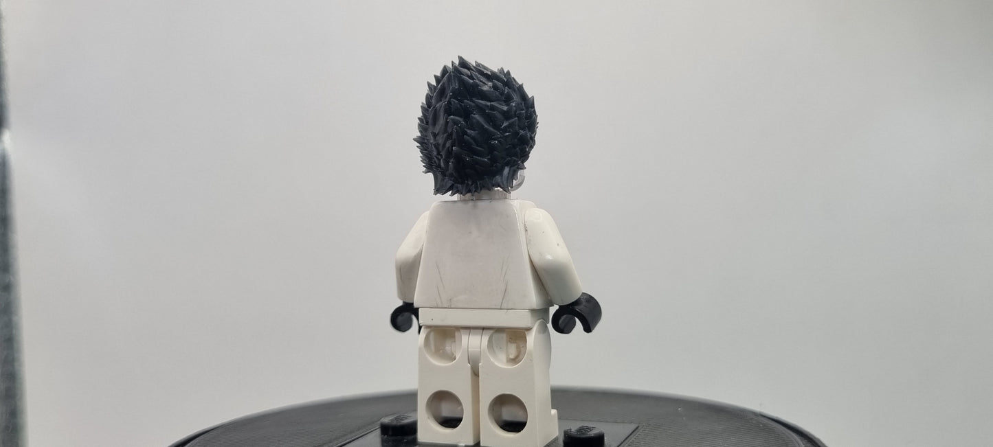 Building toy custom 3D printed sinlge punch master with brows