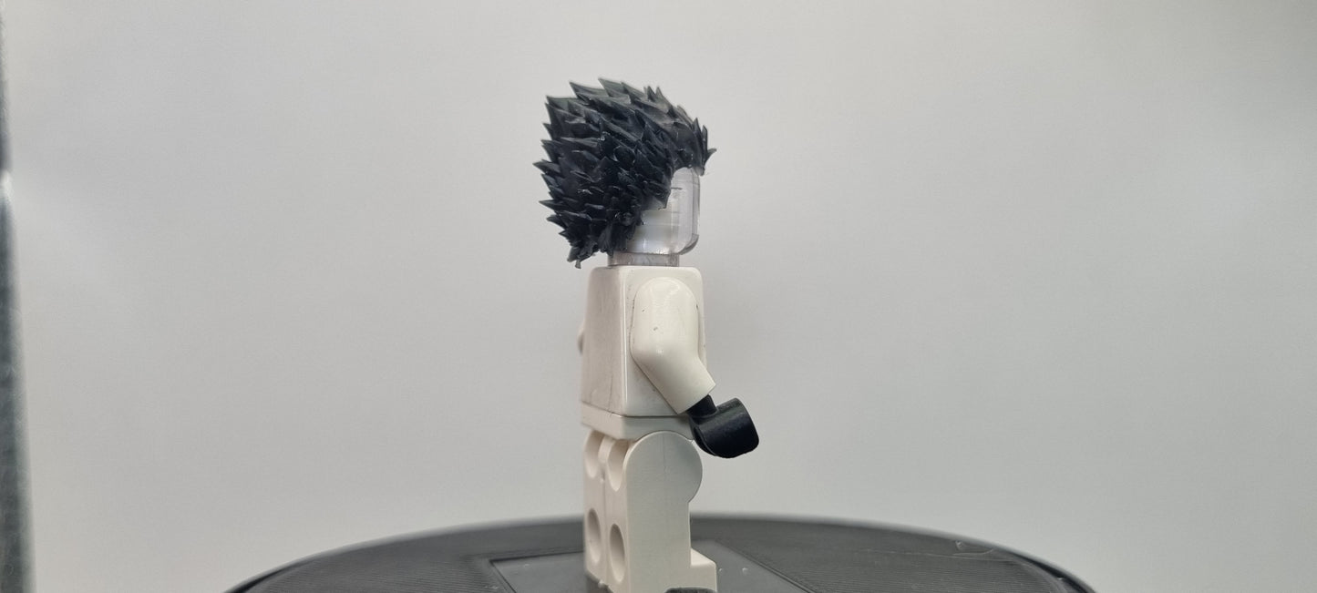 Building toy custom 3D printed sinlge punch master with brows