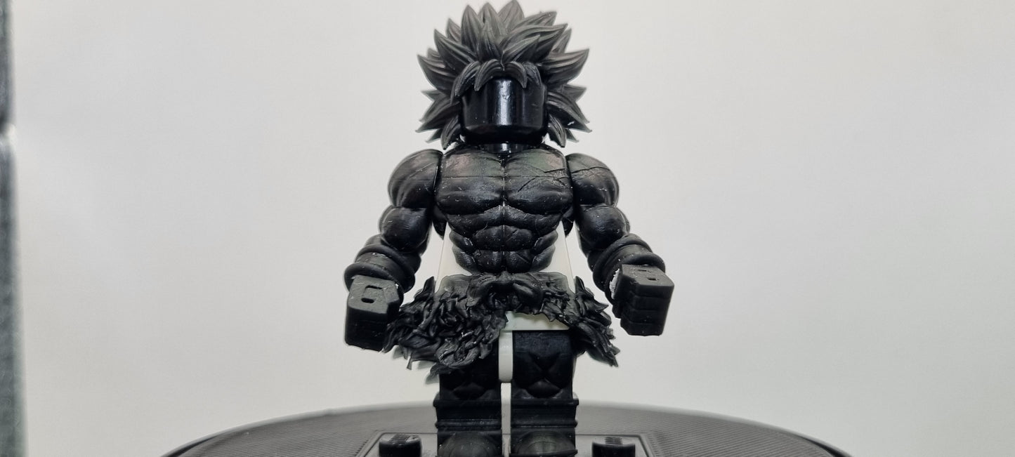 Building toy custom 3D printed buffed extreme spikey hair dude!