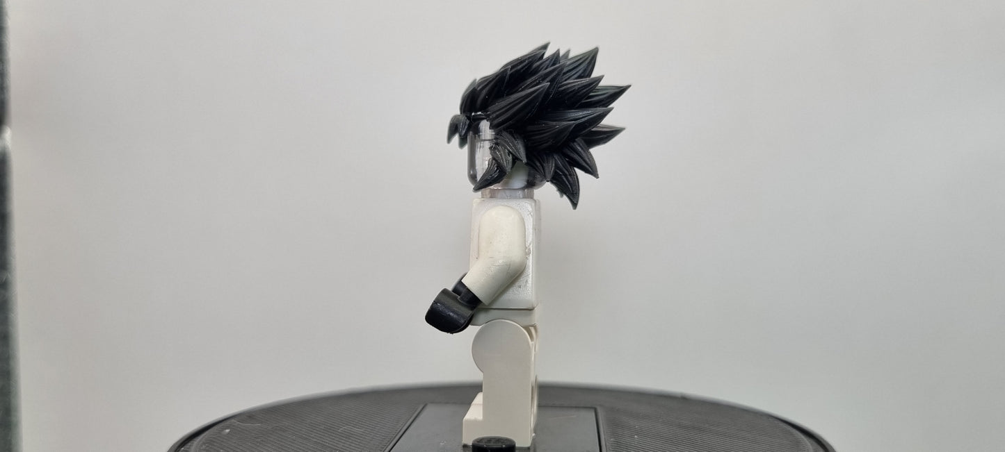 Building toy custom 3D printed in search for dragon spikey haired buffed guy