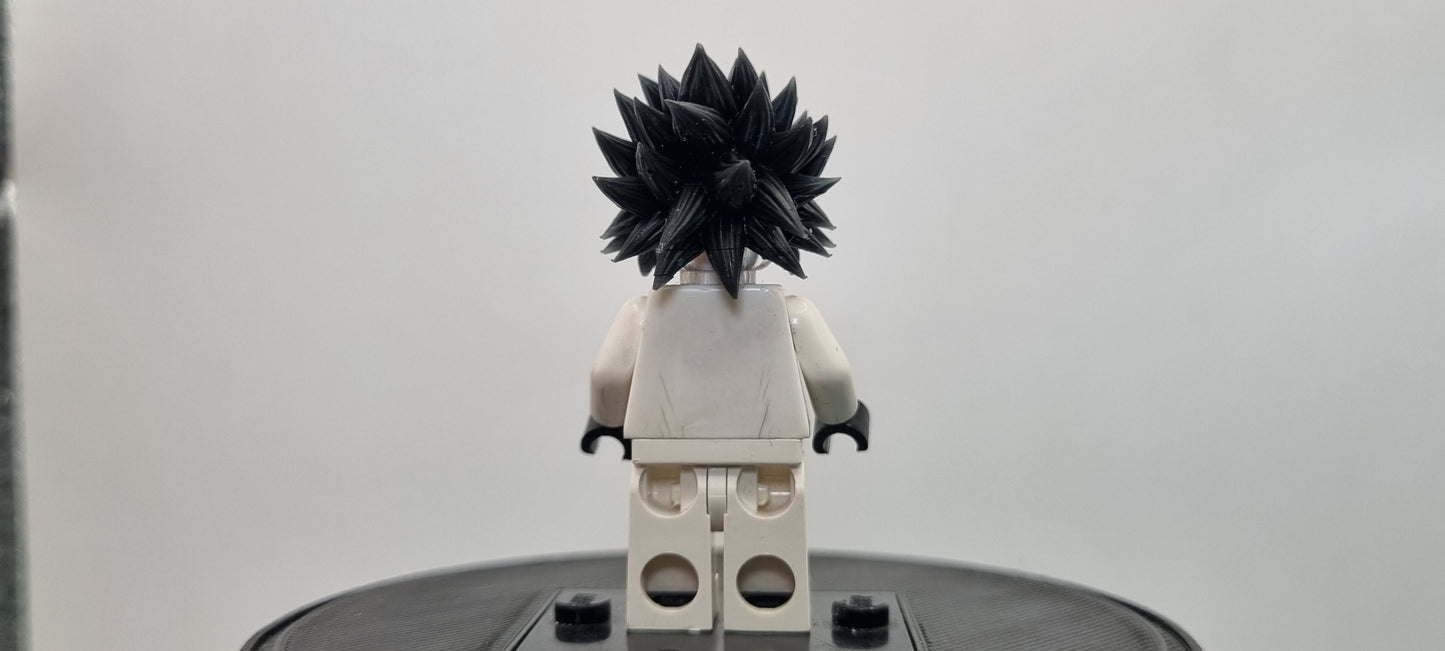 Building toy custom 3D printed in search for dragon spikey haired buffed guy