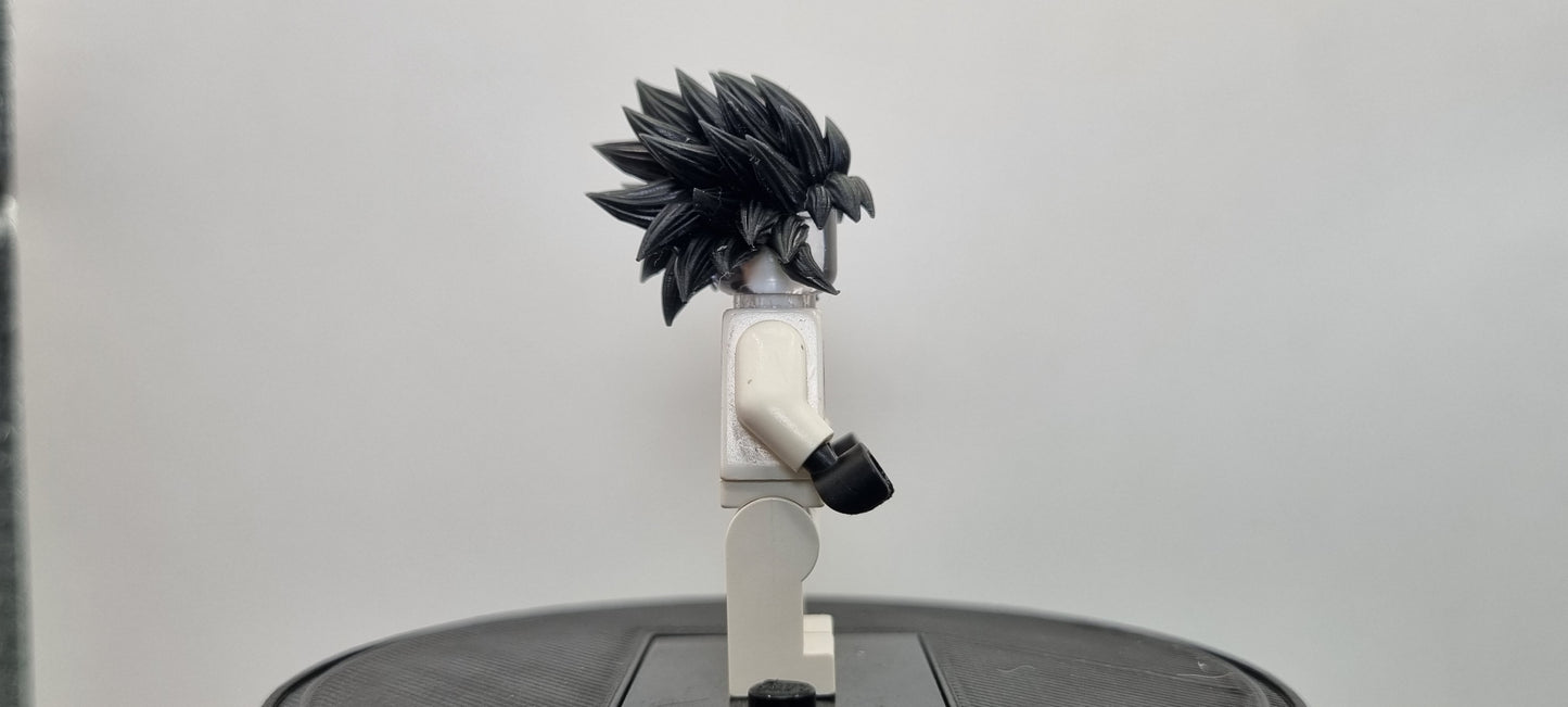 Building toy custom 3D printed in search for dragon spikey haired buffed guy