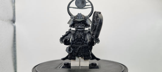 Building toy custom 3D printed galaxy wars evil father in samurai style