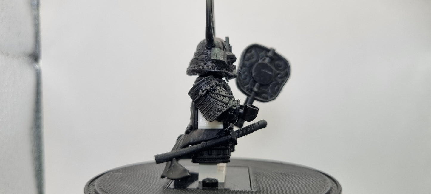 Building toy custom 3D printed galaxy wars evil father in samurai style