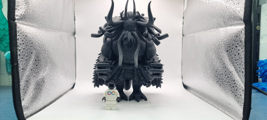 Building toy custom 3D printed massive hybrid dragon pirate!!!