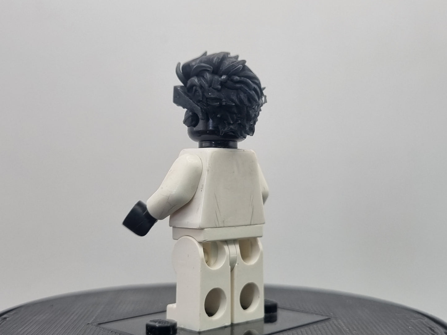Building toy custom 3D printed super hero with sunglasses